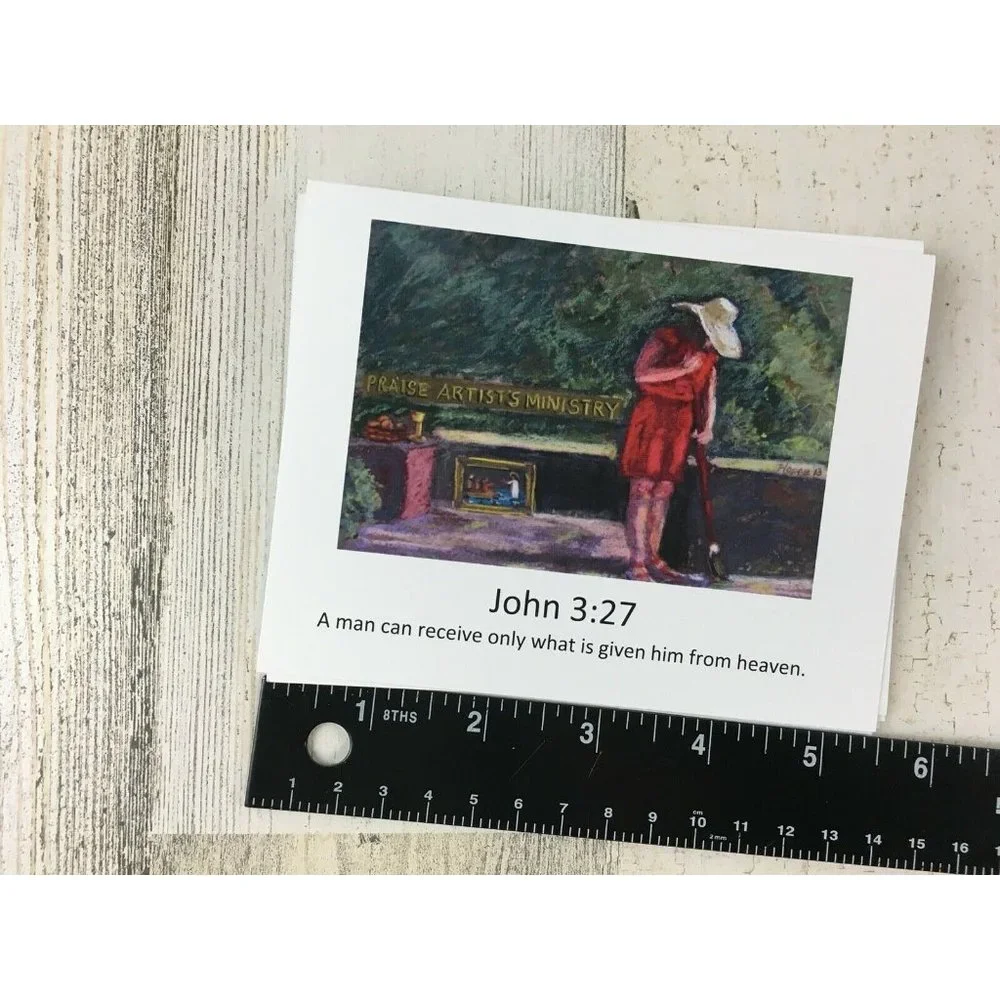 Bible Verse Scripture Note Cards Stationery Praise Art Ministry Kathryn Hoppe